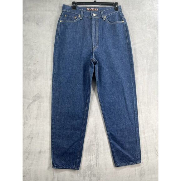 New Mother Snacks ! High Rise Twizzy Ankle Jeans in Cold Brew Size 30 - Picture 2 of 11